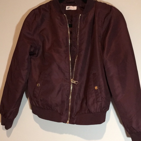 H&M Other - NewBomber Purple H&M Jacket 13/14